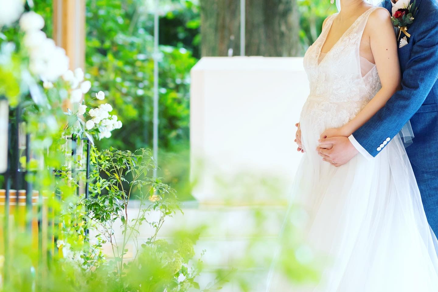 マタニティウェディングドレスの選び方とは?選ぶ際に注意したいこと