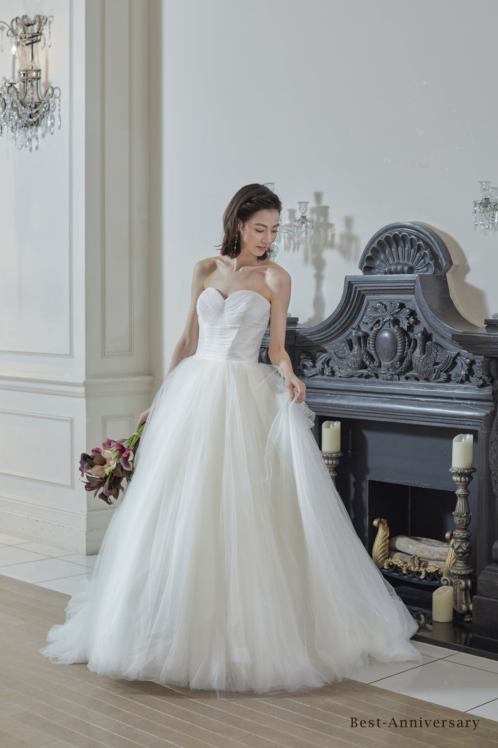 dress production ウェディングドレス W279 Aラインウェディングドレス 